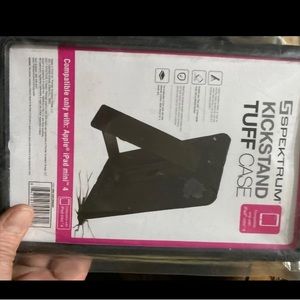 Spektrum gel hard case with a kick stand to watch shows. Brand new in the wrap.